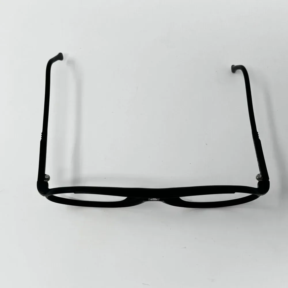 Vintage 1970s Carrera 5407 Black Aviator Eyeglass Frames Germany 65-15-142
